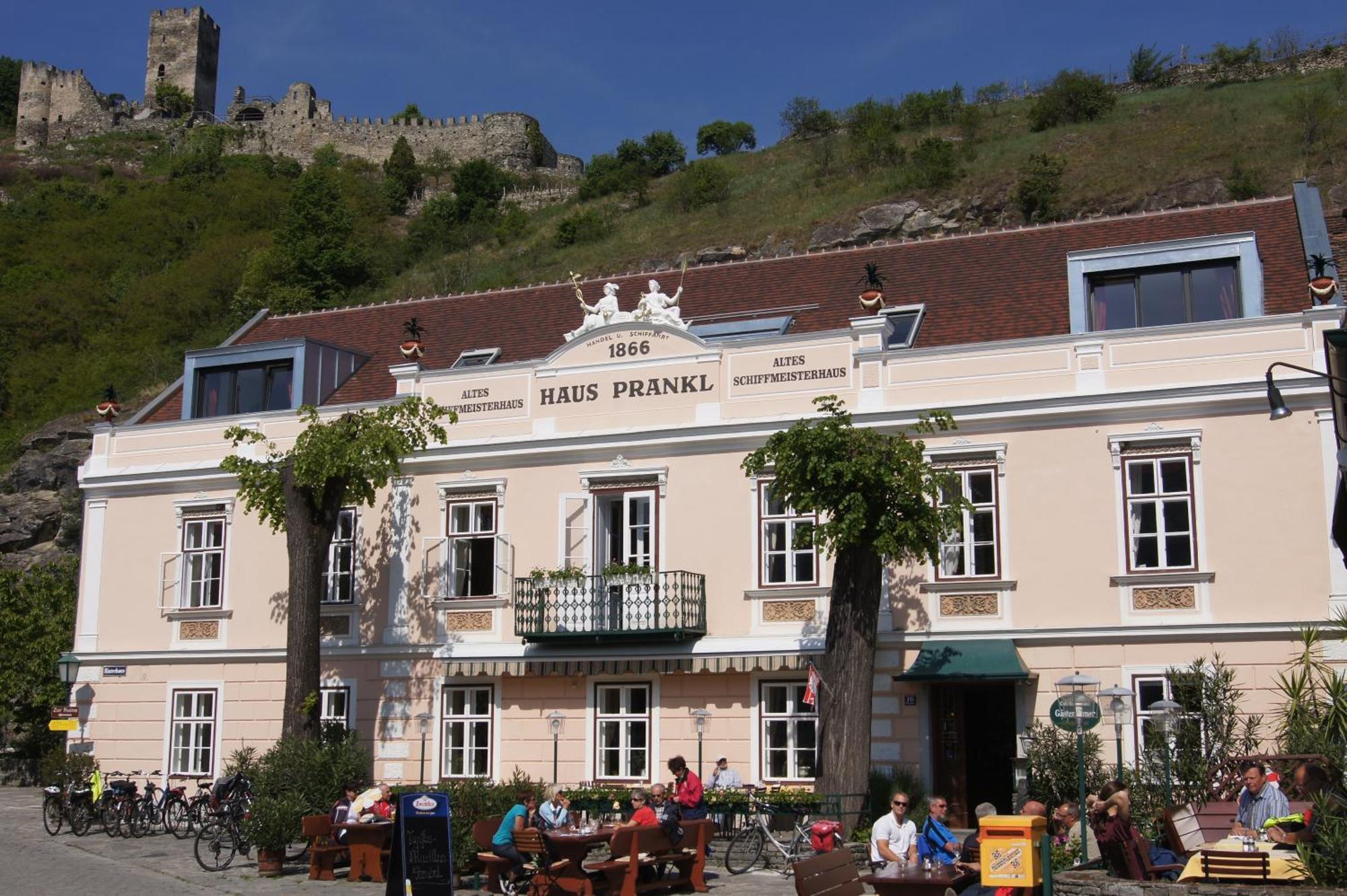 Gasthof Prankl Spitz an der Donau Buitenkant foto
